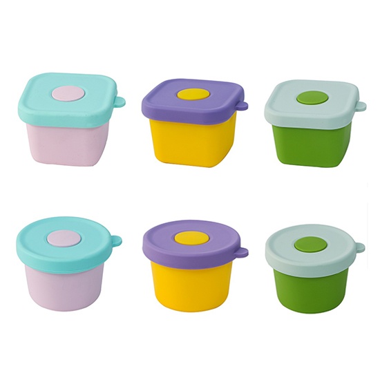Silicone Baby Food Snack Container Box