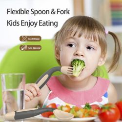 Toddler Flexible Spoon & Fork Set