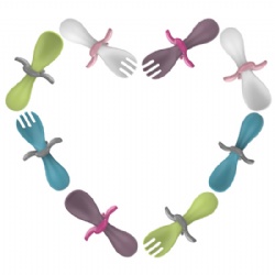 Baby Training Spoon And Fork Set