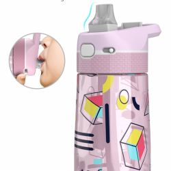 450ml Tritan Kids Water Bottle with Silicone Nozzle