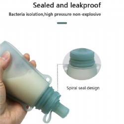 Portable Baby Silicone Milk Bag