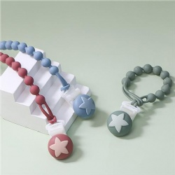 Silicone Baby Pacifier Holder chain