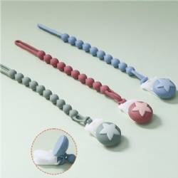 Silicone Baby Pacifier Holder chain