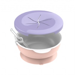 Baby snacks suction bowl