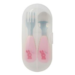 Stainless Steel Baby Spoon & Fork